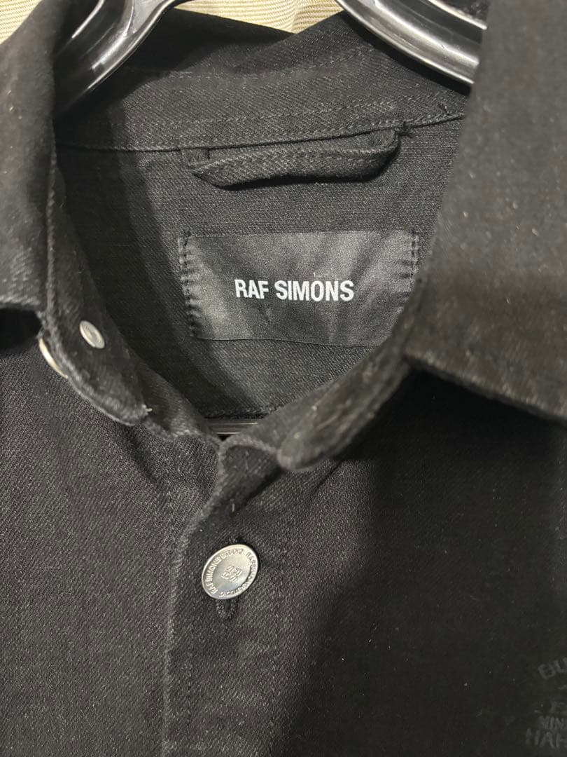 raf simons オーバーサイズ デニムジャケット