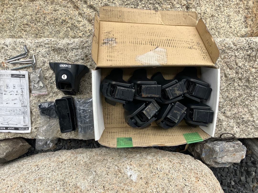 かずのこ　inno ルーフキャリア INXP （4セット　8個）