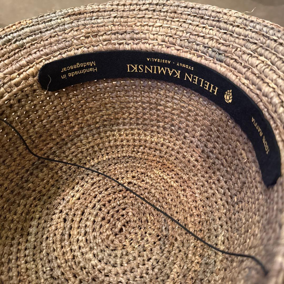 HELEN KAMINSKI ラフィア 箱付き新品