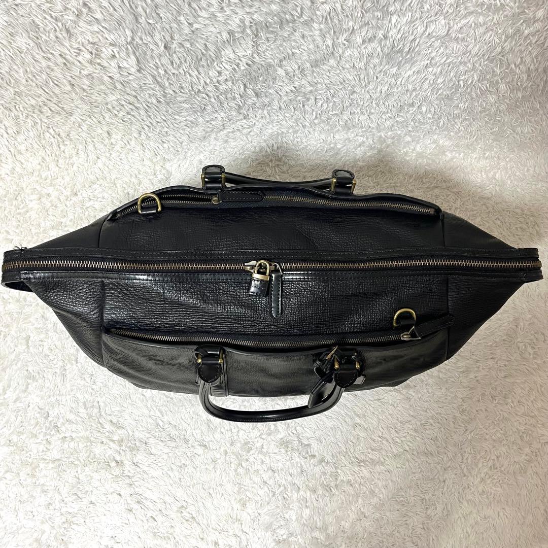 ✨美品✨COACH コーチ ボストンバッグ 2way 旅行カバン 南京錠 大容量