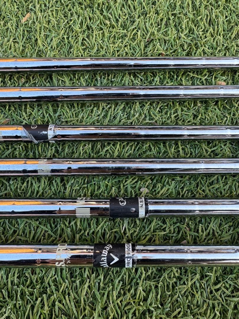 【キャロウェイ★XR】P〜5アイアン　NSPRO950GH