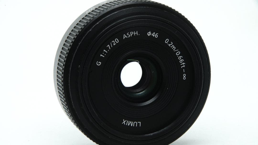 【U3149】 Panasonic LUMIX G 20mm/F1.7 ASPH