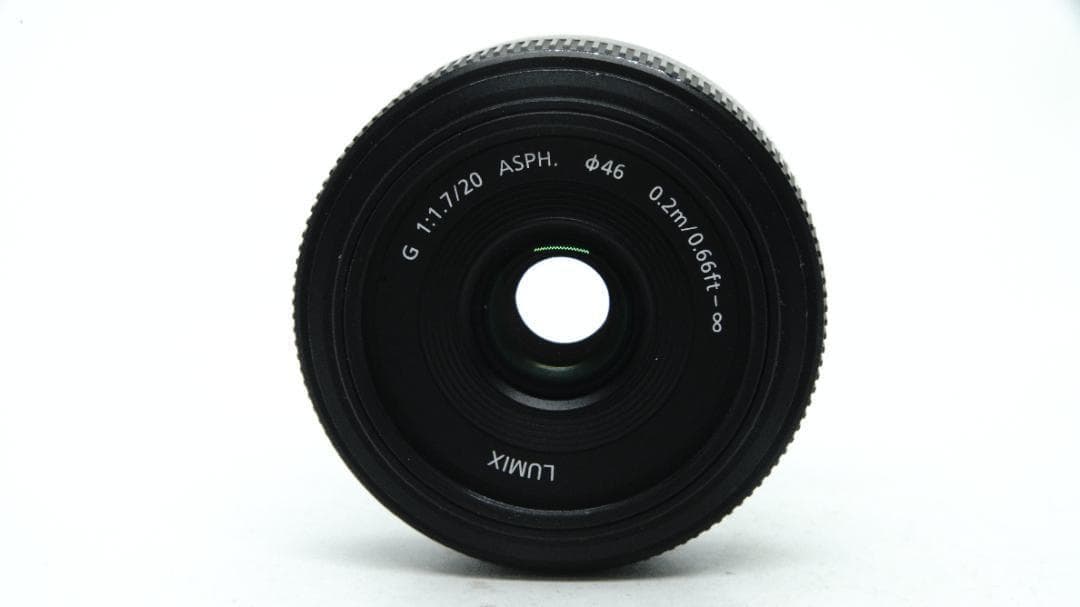 【U3149】 Panasonic LUMIX G 20mm/F1.7 ASPH