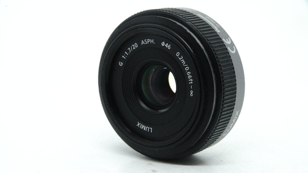 【U3149】 Panasonic LUMIX G 20mm/F1.7 ASPH