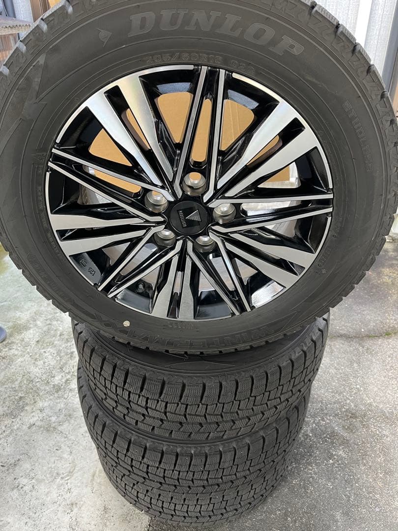 90ノアヴォクシー　MODELLISTA ホイールセット スタッドレス