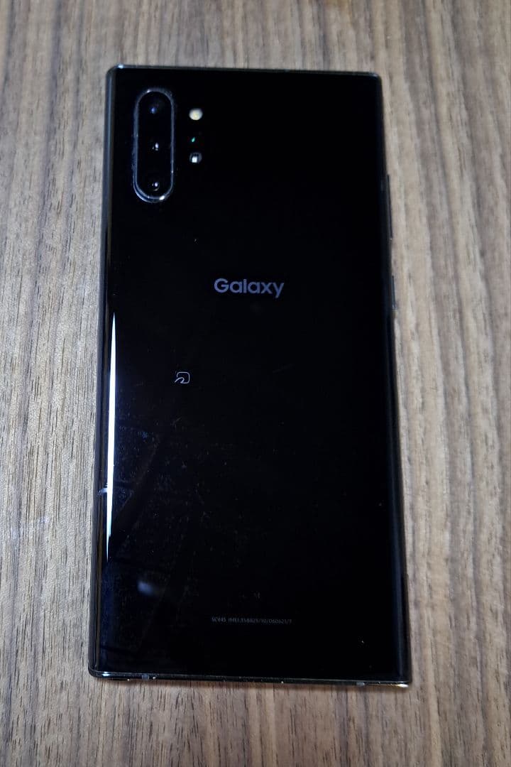 au Galaxy Note10+ SCV45　ブラック
