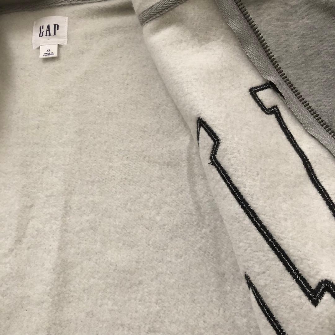 GAPロゴ フルジップパーカー(ユニセックス)