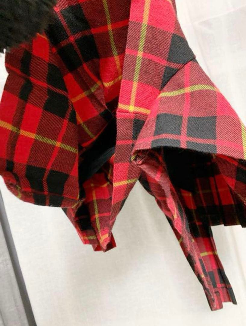 JUNYA WATANABE チェックスカート パンツ