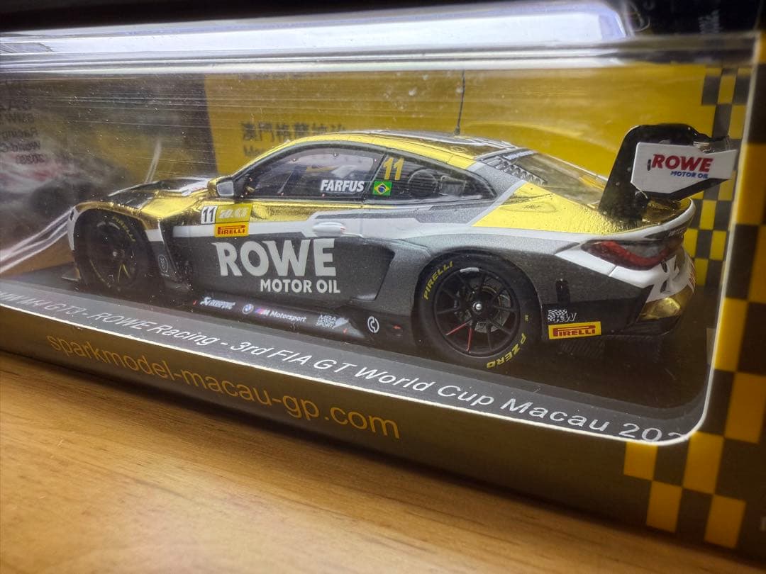 ミニカー 1/43  M4 GT3 - ROWE Racing 3rd Macau