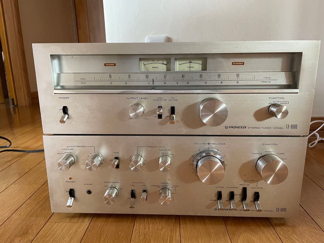 Pioneer SA-8800/TX-8800 オーディオセット ジャンク品