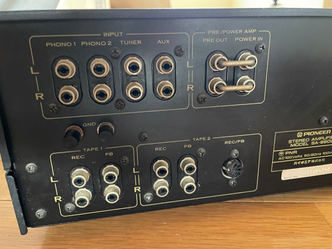 Pioneer SA-8800/TX-8800 オーディオセット ジャンク品