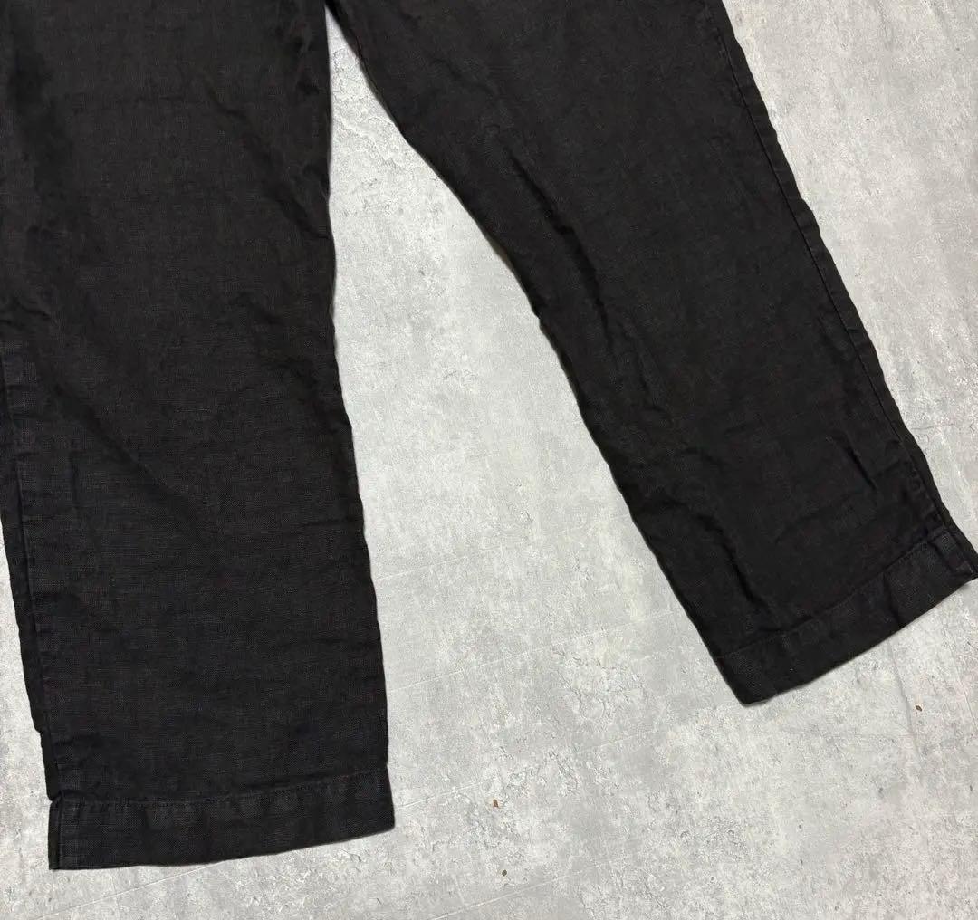 90s ポロバイラルフローレン　リネン　トラウザーズ　スラックス　38×30