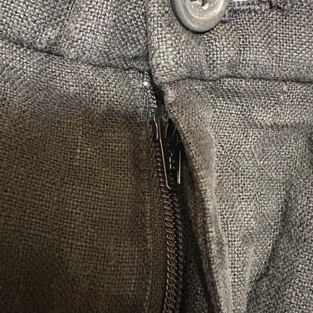 90s ポロバイラルフローレン　リネン　トラウザーズ　スラックス　38×30