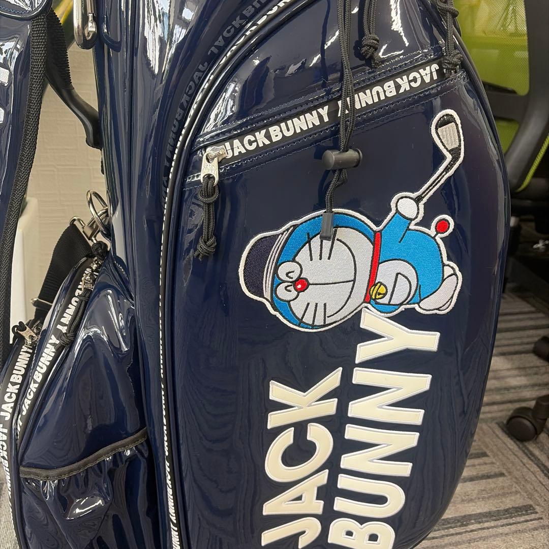 JACK BUNNY ゴルフバッグ ドラえもん付き