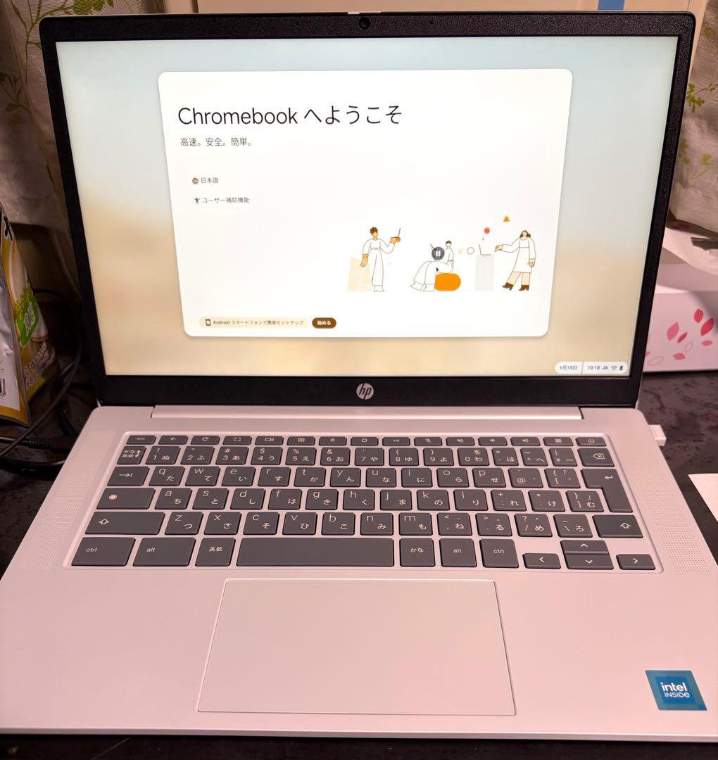 HP Chromebook 14インチ 4GB 【2024年新型】