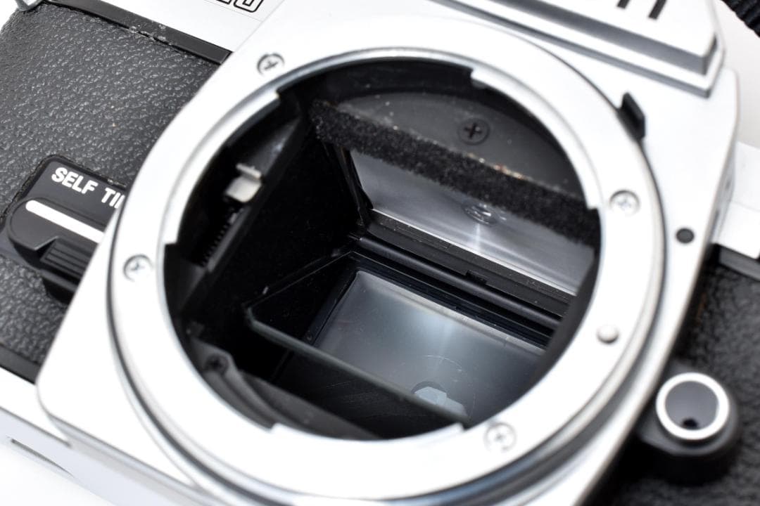 超美品 ニコン FG-20 シルバー フィルムカメラ　モルト新品交換済 H247