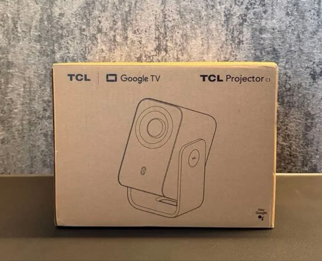 【極美品】TCLプロジェクターC1 ホームプロジェクター