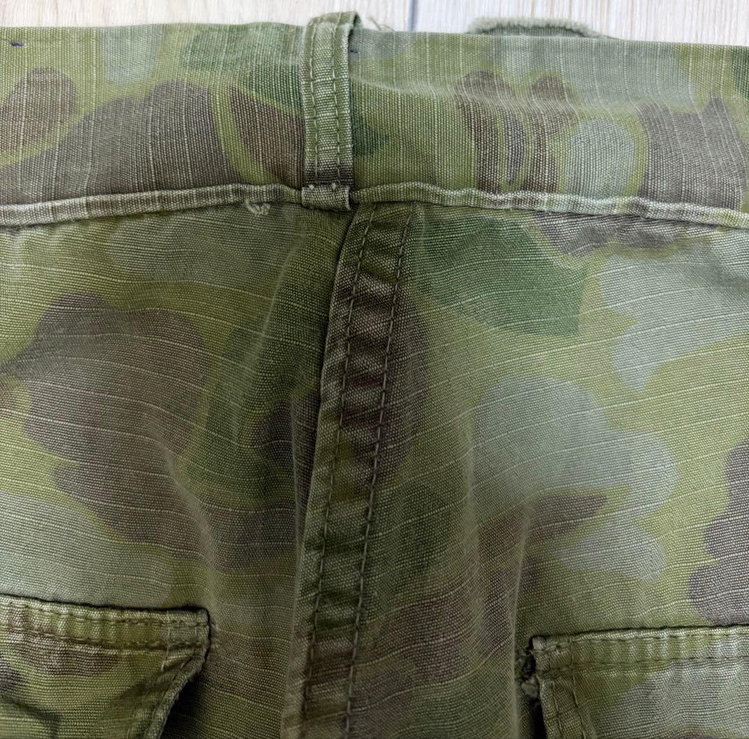 パンツ 60s Frog Skin Camouflage p44 vintage