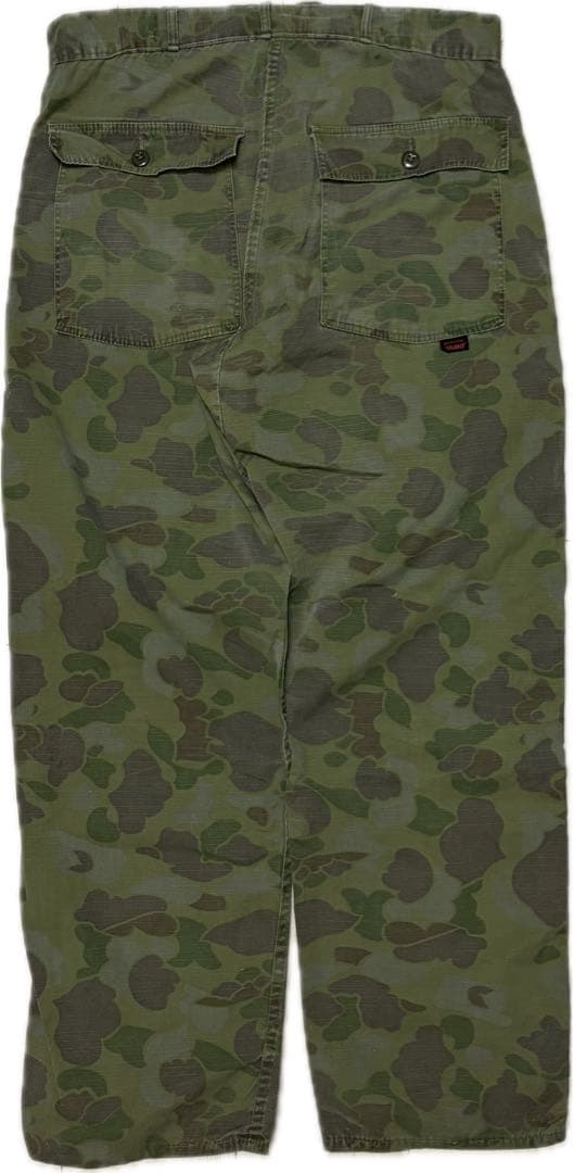 パンツ 60s Frog Skin Camouflage p44 vintage