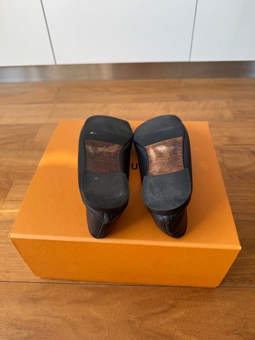 Repetto レペットブラック 38 バレエシューズ