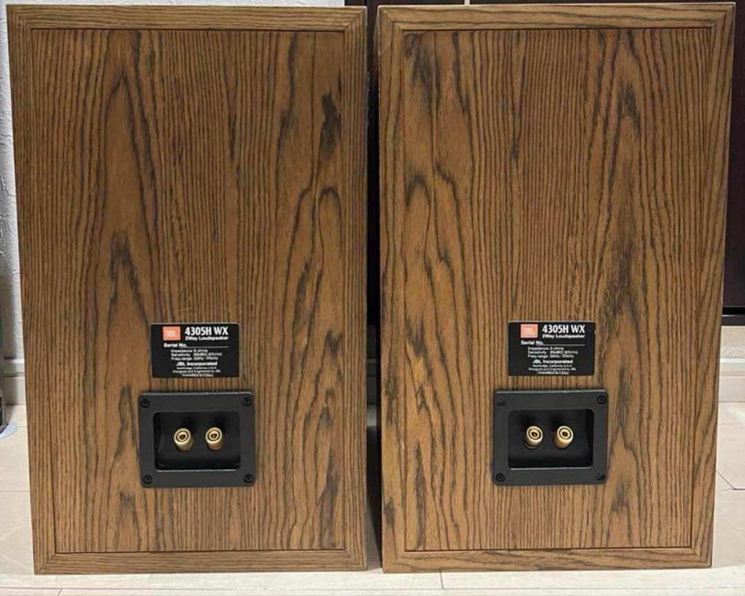 m*a様 JBL 4305H WX ペア　jbl ジェイビーエル　スピーカー