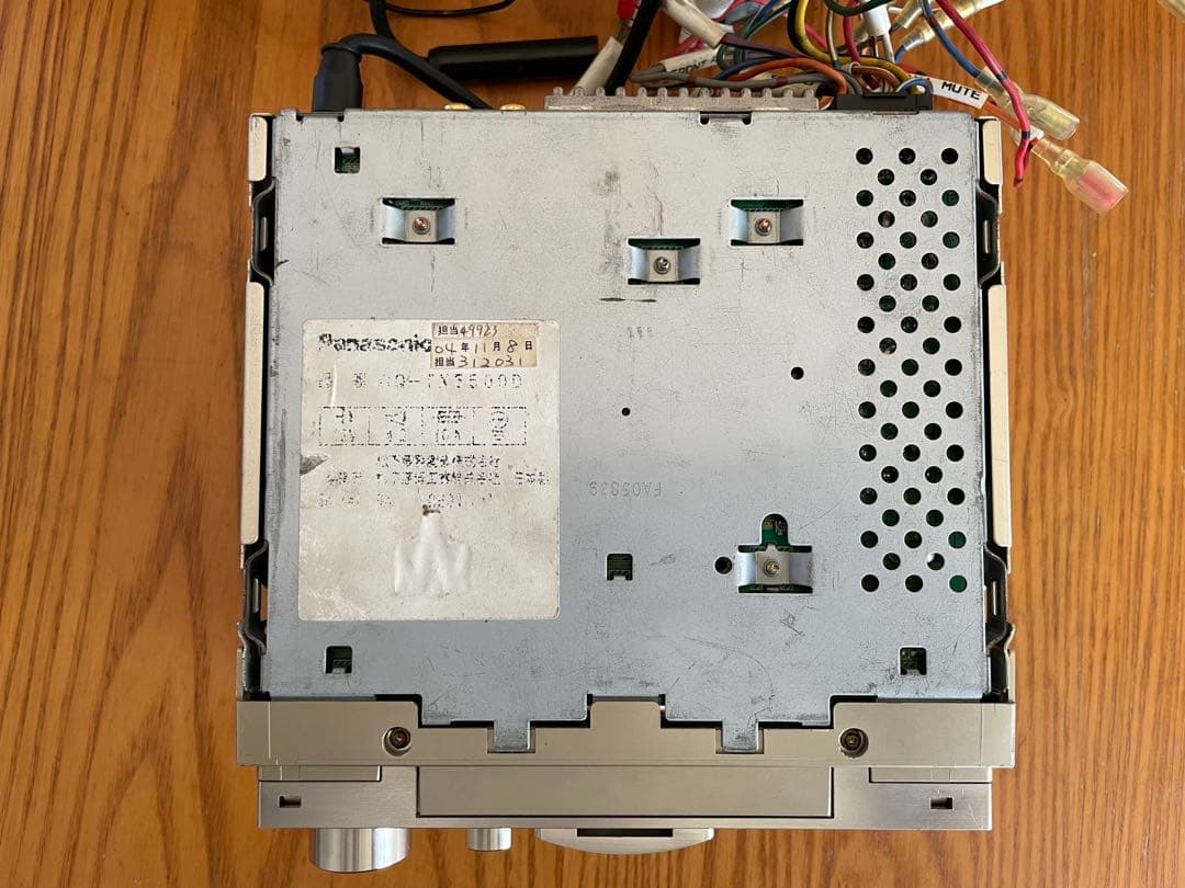 Panasonic CQ-TX5500 CDプレーヤー