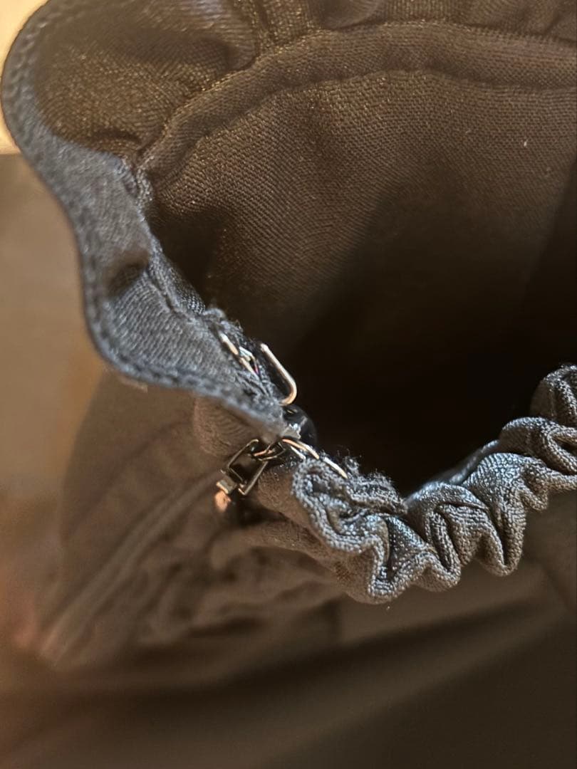 LIZLISA ２連リボンベルトスカパン Ｍ ブラック