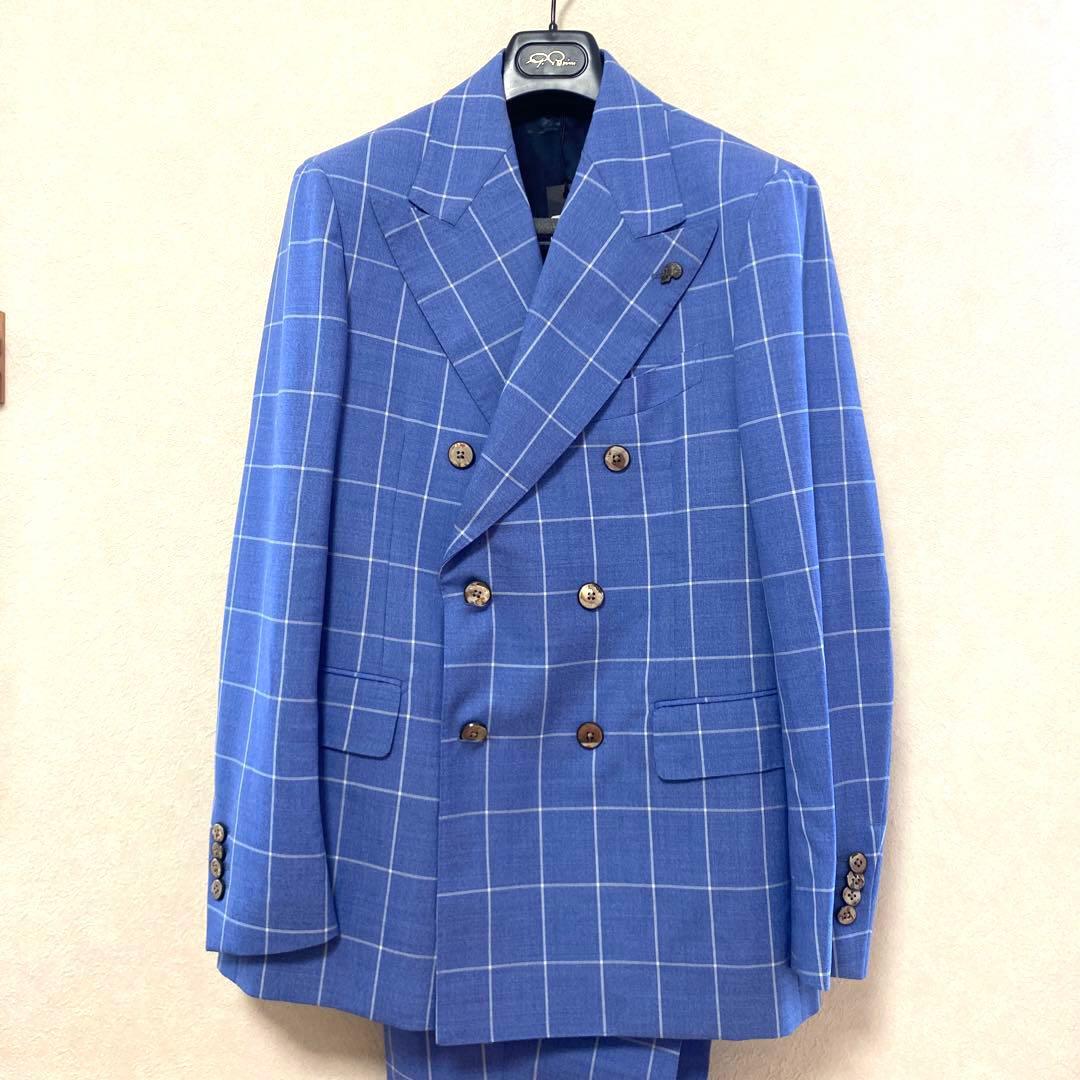 【未使用】 Gabriele Pasini ダブルスーツ サイズ48