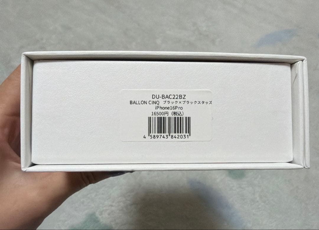 【新品未使用】DEMIU BALLON CINQ iPhone16pro