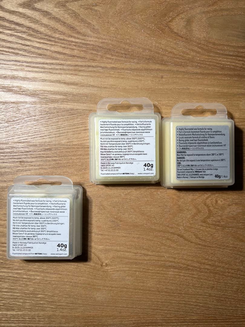 SWIX HF10 40g ✖️2個セット　ちょっとおまけつき