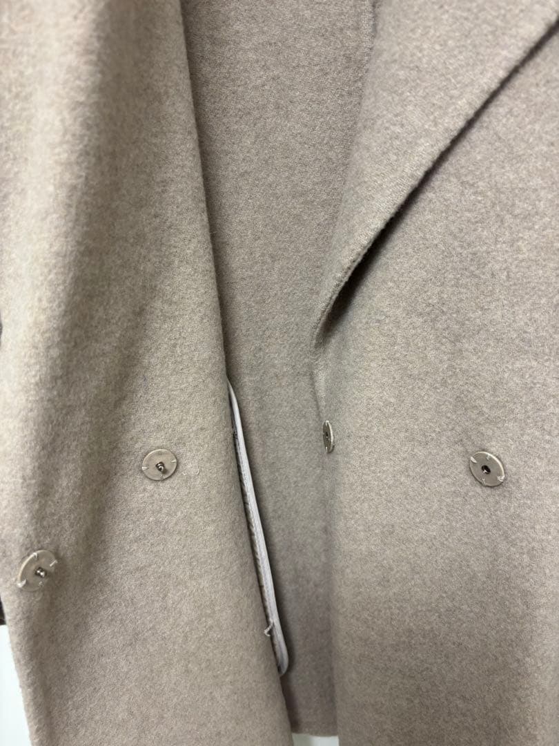 ROTE ベージュ ウールリバーコート