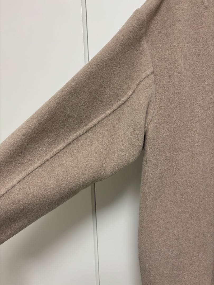 ROTE ベージュ ウールリバーコート