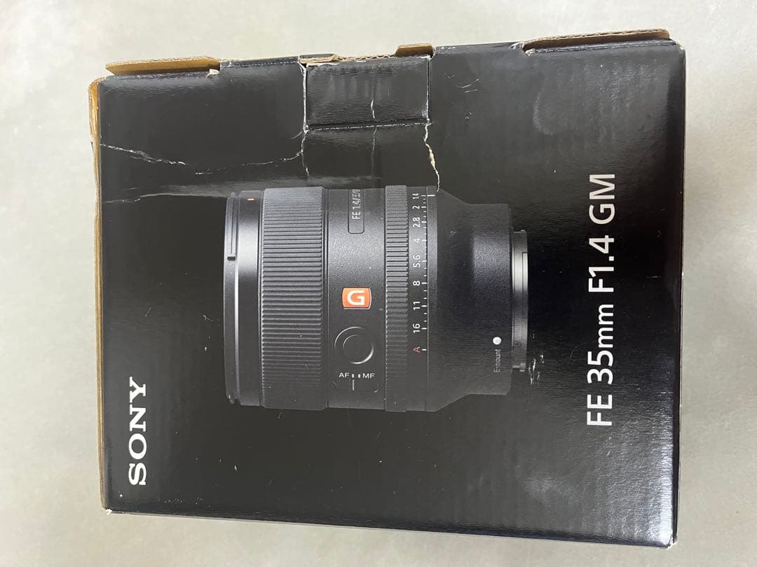 【新品・未使用・海外版】SONY FE 35mm F1.4 GM