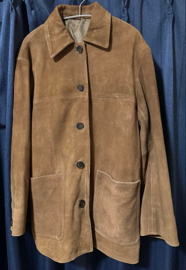 BEAUTY&YOUTH スエードカバーオールジャケット　M スエードジャケット