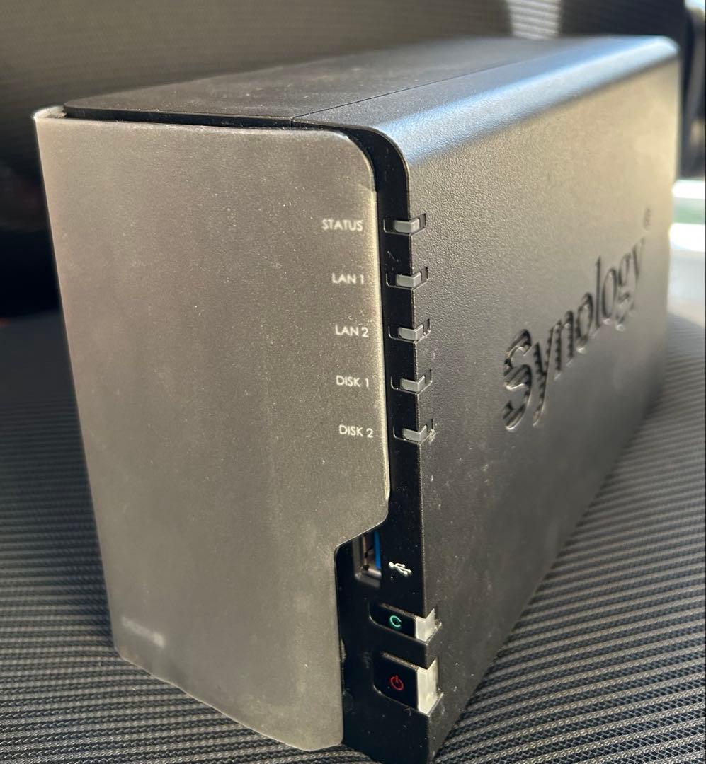 Synology DS220+ NAS HDD12TB 6TBx2付き