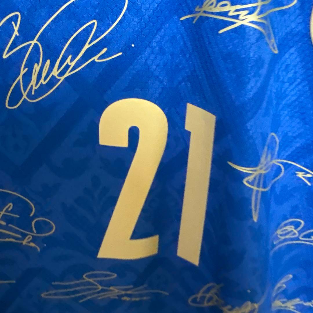 よ*よ様 サッカーユニフォーム　イタリア代表　EURO優勝記念モデル