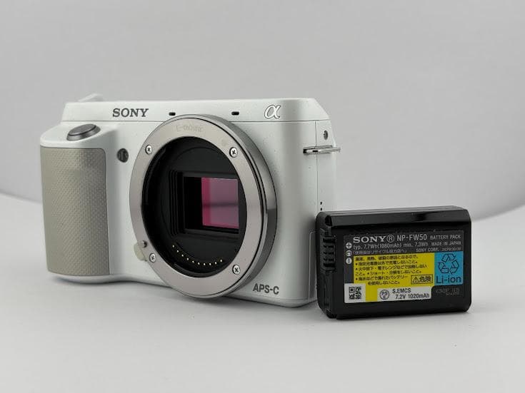 ★ジャンク★ソニー SONY α NEX-F3『外観、光学綺麗』★バッテリー付★