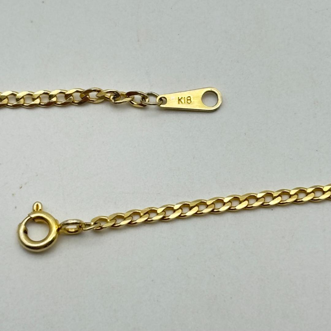 【極上美品】 K18ゴールド 喜平ネックレス 3.12g