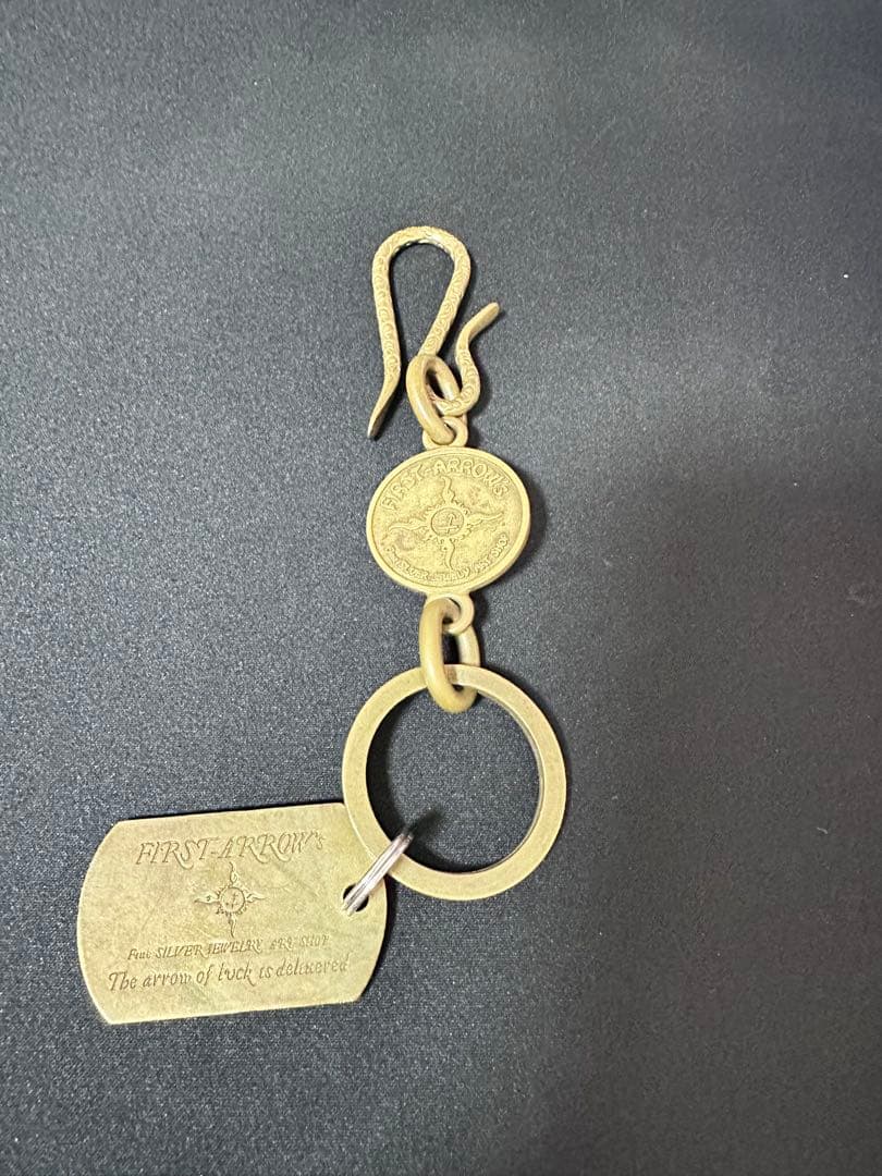 ファーストアローズ キーリング カラビナ ドッグタグ付き 数量限定