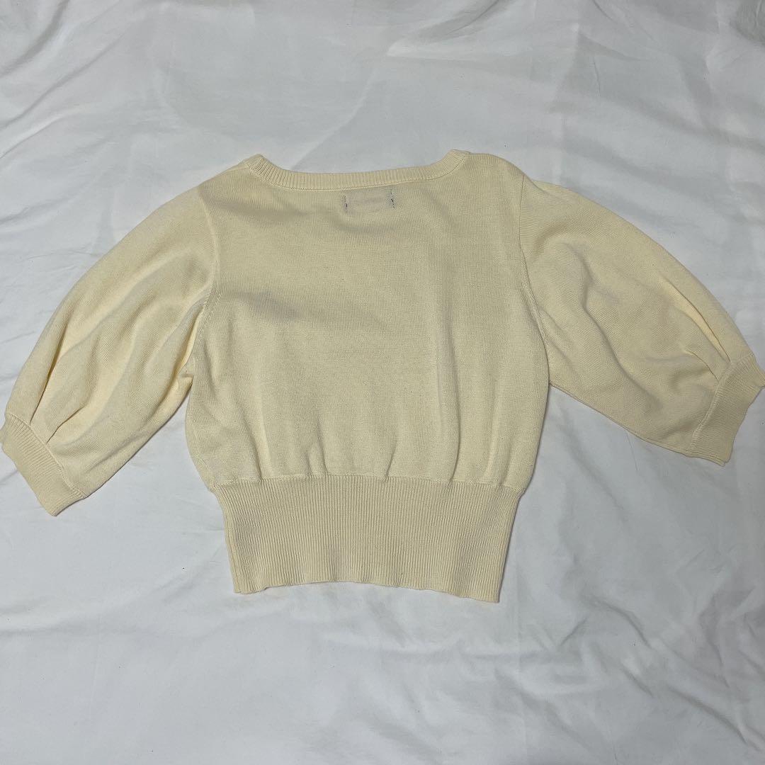 JIMWAG 平成フラミンゴ デニム ジャケット ボートネック ニット