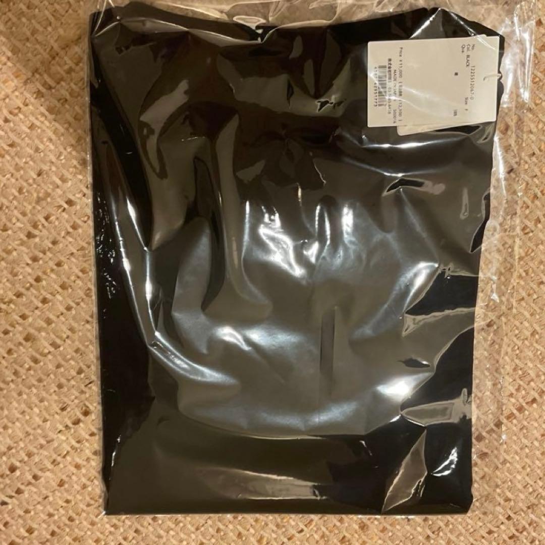 完売　定価以下　ETRE Tokyo バーサタイルハイネックシアーロンTee 黒