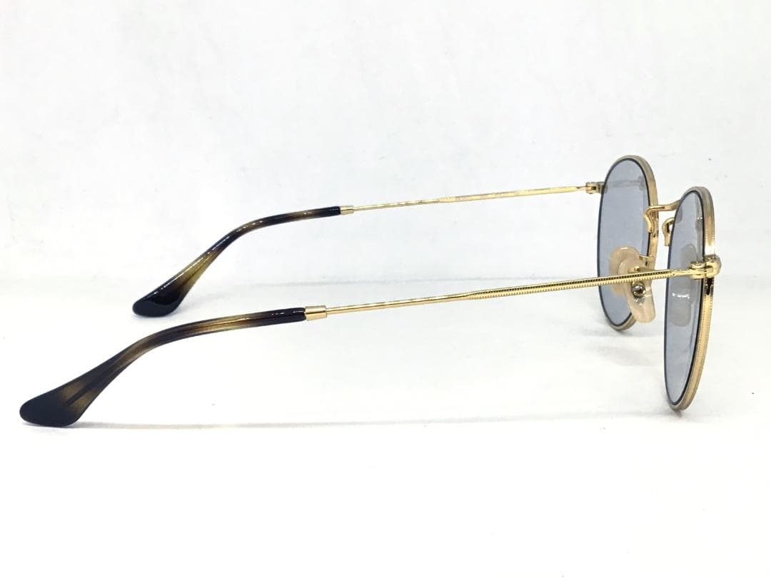 新品正規品 レイバン RB3447 2500 ラウンド ライトグレーRX3447