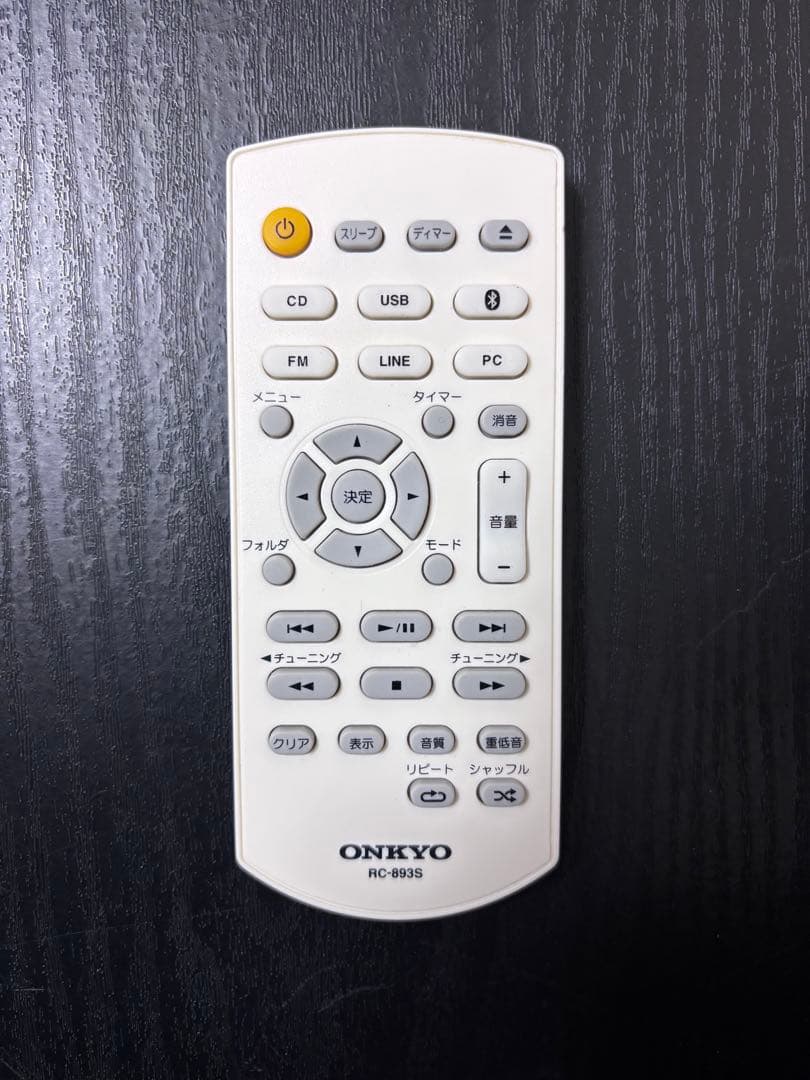 ONKYO CR-U5X CDコンポ Bluetooth対応 リモコン付き