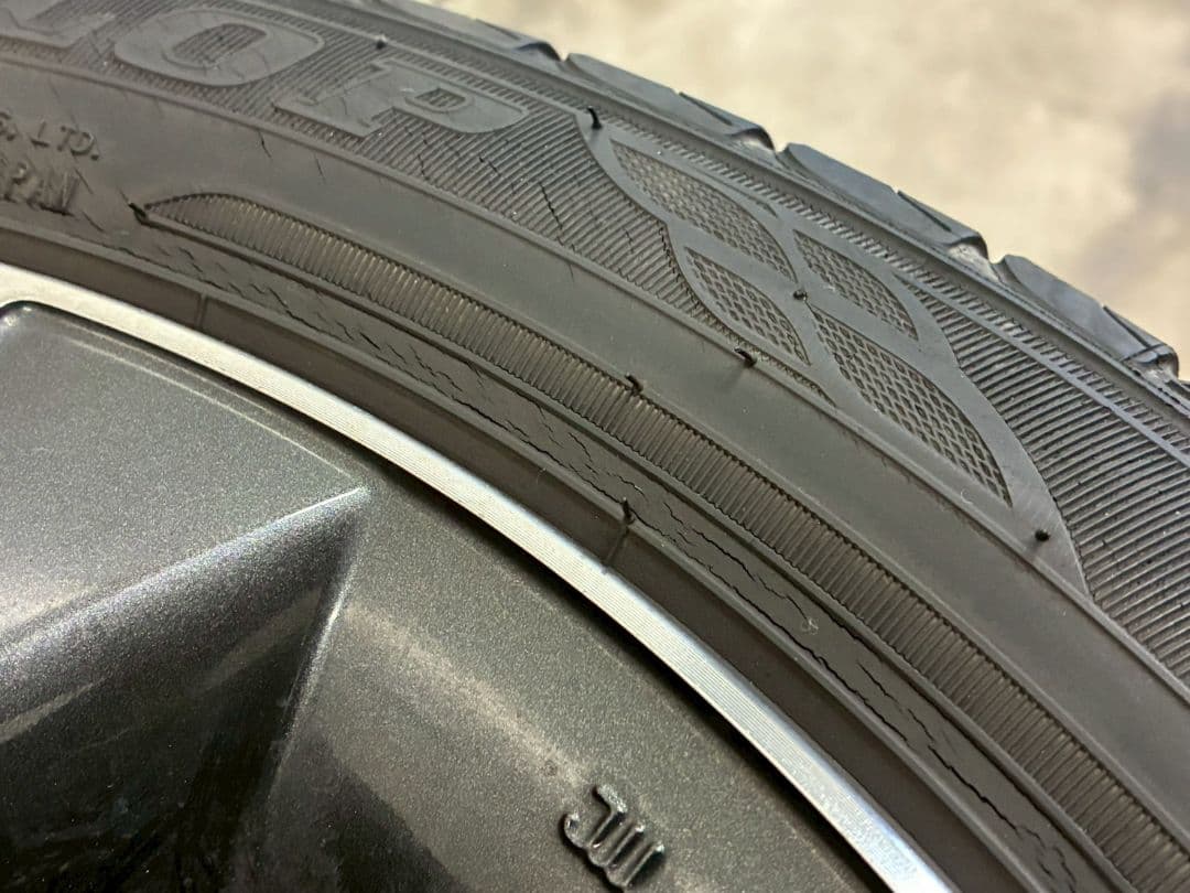 ワゴンR純正 美品 15インチ アルミホイール 165/55R15 バリ山 4本