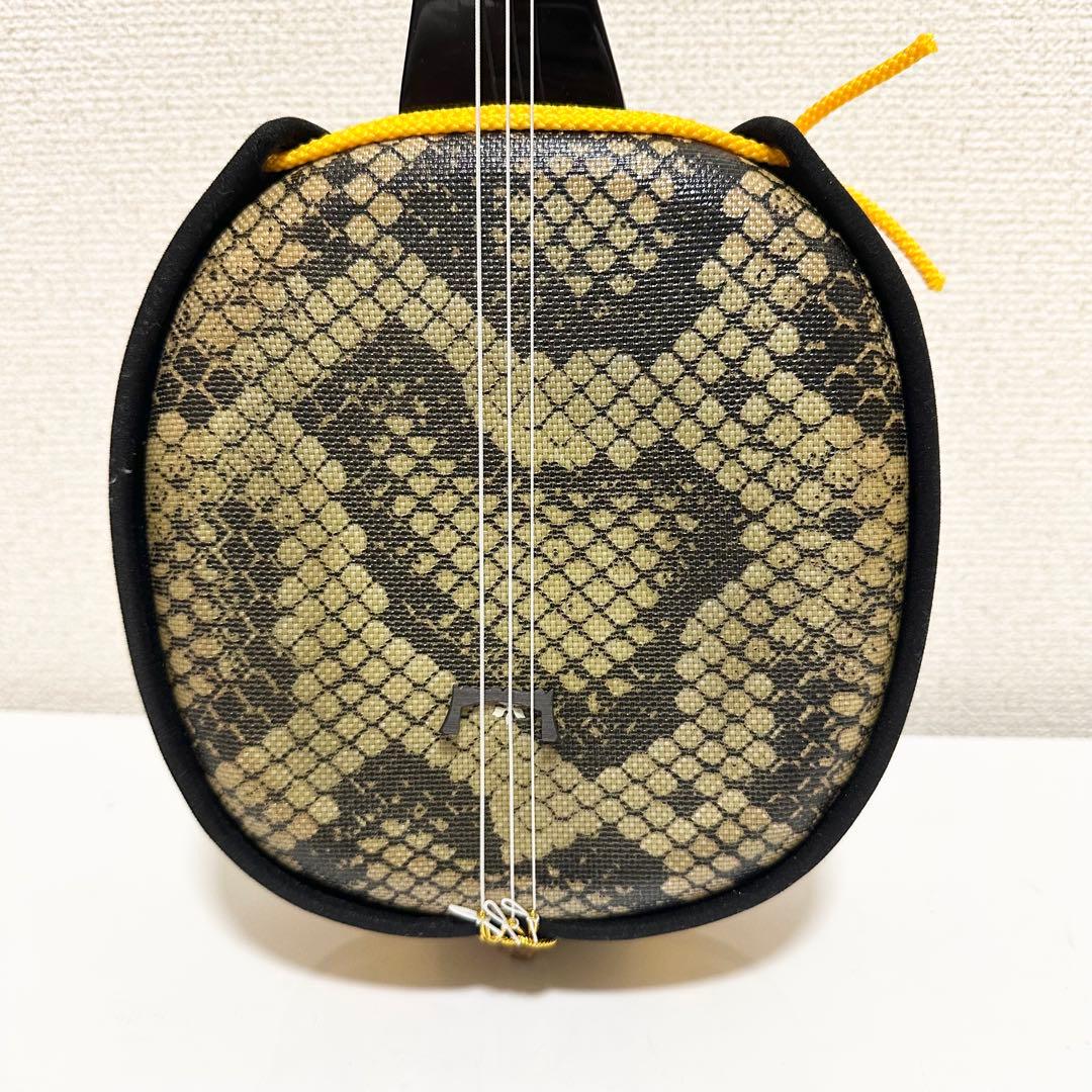 沖縄三線セット ケース付 教本DVD/チューナー付 極美品