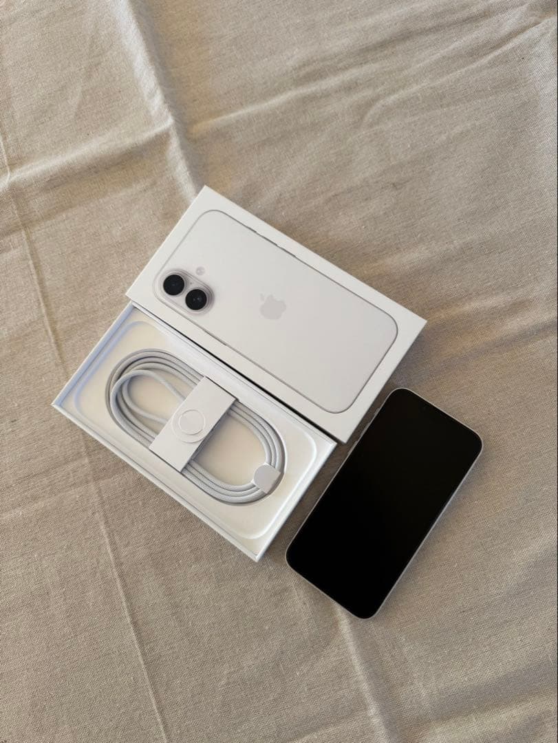 美品　iPhone13mini スターライト100% 128GB