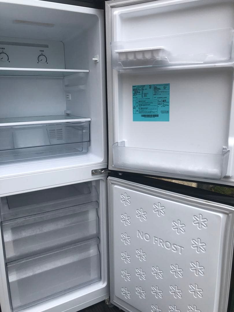 ハイアールHaier 2ドア冷凍冷蔵庫JR-N148CK全国送料設置無料