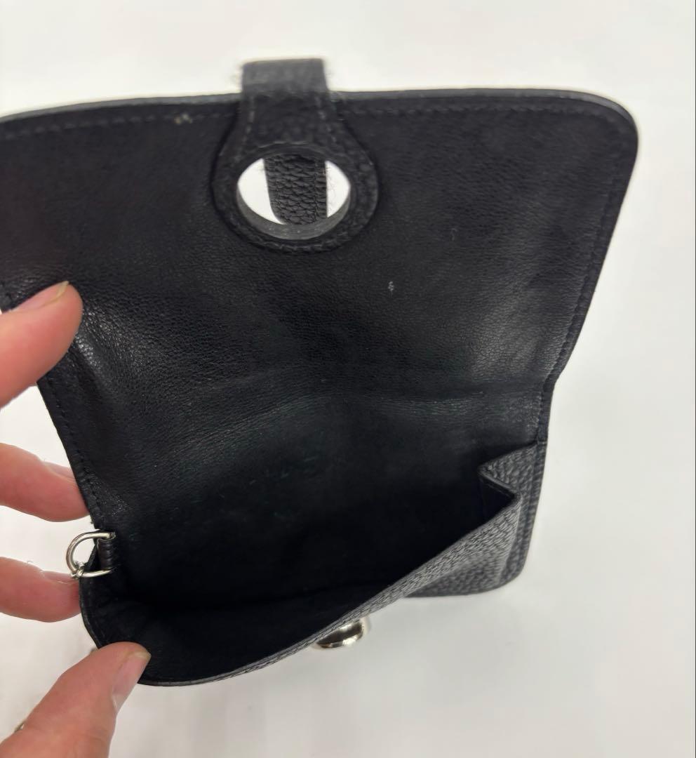 【人気】エルメス　レザー 名刺入れ