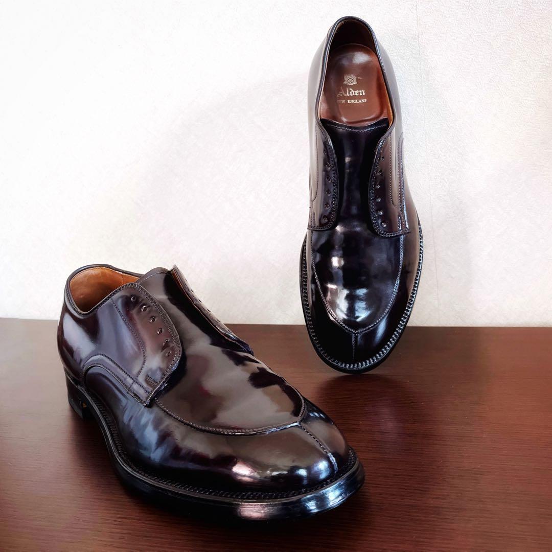 Alden Vチップ　54321 アルゴンカン コードバン　8D #8