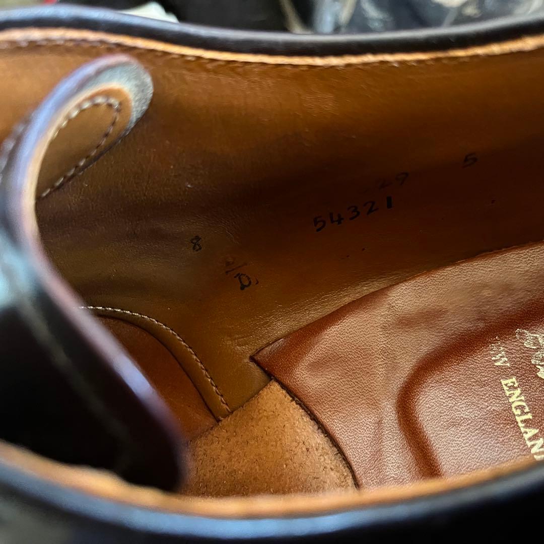 Alden Vチップ　54321 アルゴンカン コードバン　8D #8